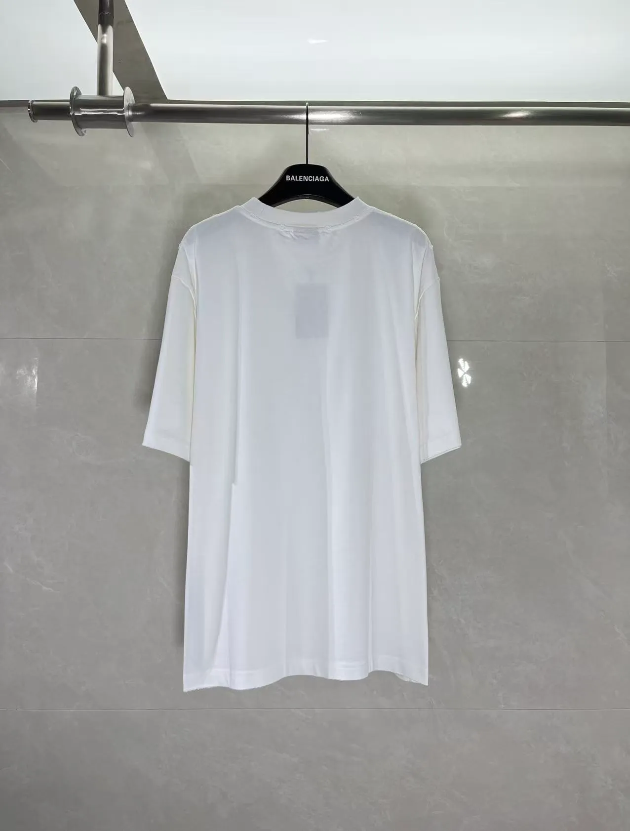 P100💰 -BALENCIAGA- CD . 300 . 。 175° 《》 》 Os Same Style ：Cream White Size：XS L 8004